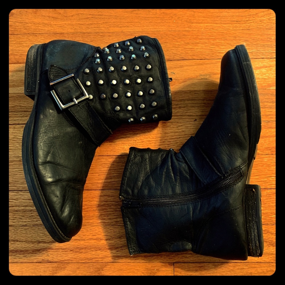 Black booties